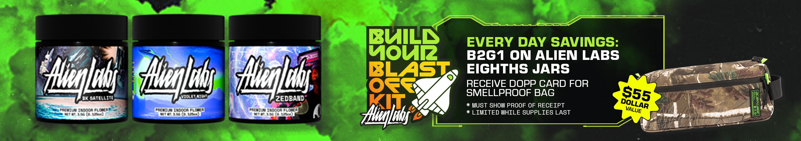 BUILD YOUR BLAST OFF KIT