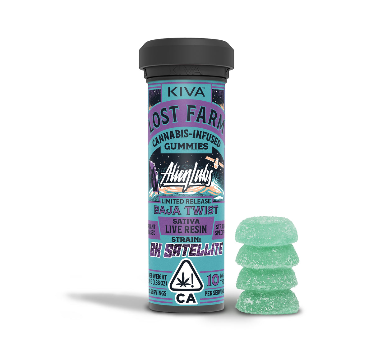 Baja Twist Gummies (Lost Farm collab) | Alien Labs