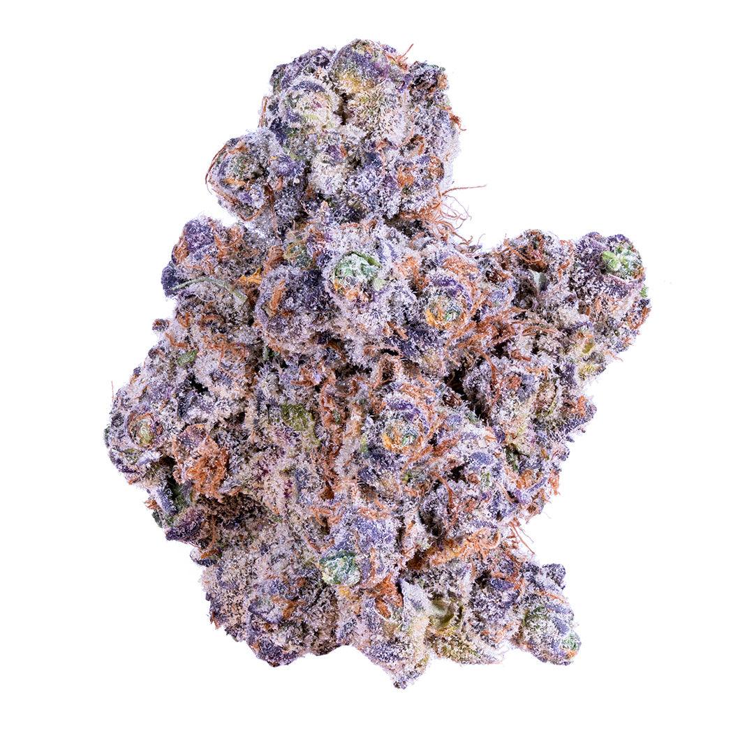 Atomic Apple harvested flower, as labeled by the cited photo source